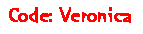 Code: Veronica
